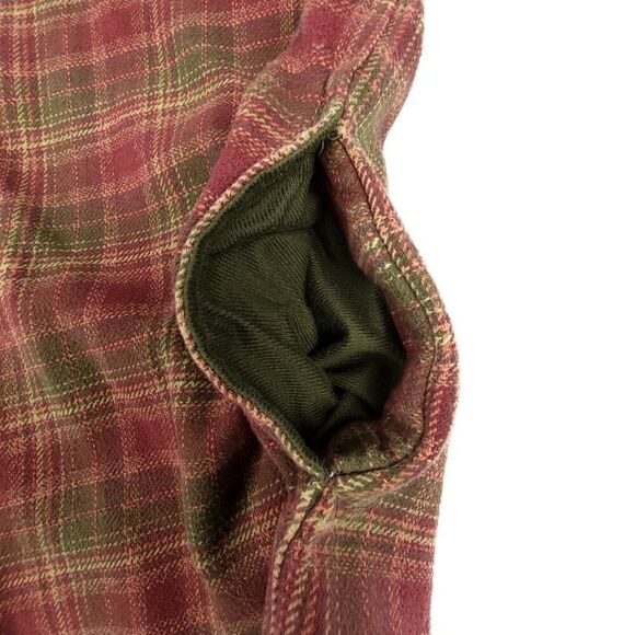 ORVIS Big Bear Heavyweight Double Brushed Flannel Button Down Shirt Men XL Plaid - Picture 7 of 9